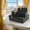 Black Gift Boxes with Gold Ribbons and Bows – Set of 3 Sizes, Sturdy Lidded Boxes for Presents, Elegant Gift Wrapping and Packaging